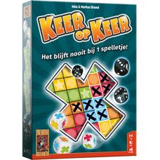 999 Jeux Keer op Keer - Jeu de société multicolore