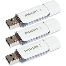 Philips Édition Neige FM32FD70E/00 - Clé USB - 32 GB - USB 2.0 - 3 pièces