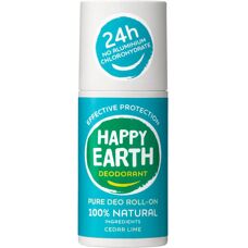 Happy Earth Cedar Lime Natuurlijk Deodorant