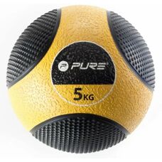 Pure2Improve Model 5kg Yellow - Medicine Ball for Fitness