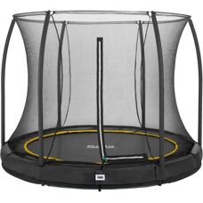Salta Komfort Edition Ground Rundtrampolin - 183cm, Schwarz
