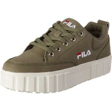 Fila Khaki Baskets - Chunky, Textile, Logo - Basket