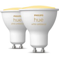 Philips Hue White Ambience DIM GU10 4,3W/350lm (929001953309) - Ambiance GU10 Dubbelpack