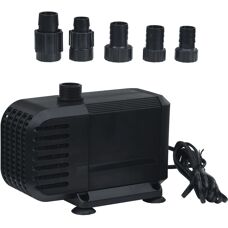MAISONCHIC - Pompa sommersa - 3000 L/h - Nero - Acquario