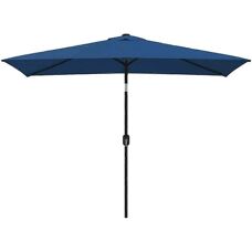 Nnevl Outdoor Parasol - 300x200cm - Azure - UV Protection