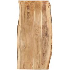 vidaXL Encimera de madera de acacia maciza 118x50-60x2.5cm - Reemplazo de encimera