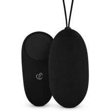 EasyToys Sorte Vibrator Æg 17cm - Fjernbetjening - Sexlegetøj til Kvinder