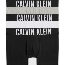 Calvin Klein Pachet 3 Boxeri Boxer Negru Gri Alb