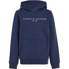 Tommy Hilfiger Essential Logo Organic Cotton Hoodie - Hooded Sweatshirt for Kids