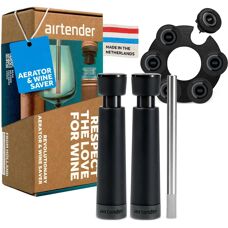 Airtender vinbelüfter og vakuumsett - Flere farger