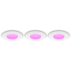 Philips Hue White and color ambiance Einbau-LED-Spots - 3er Pack