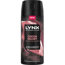 Lynx Cocoa Velvet Body Spray - Men - 150ml