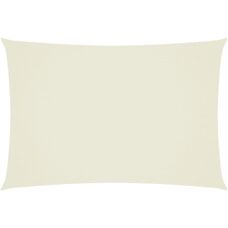 vidaXL Sonnenschutzsegel Oxford Stoff 3x5 m Creme - Sonnensegel