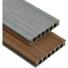 VIDAXL MAISONCHIC WPC Terrassendielen Braun Grau 10m²