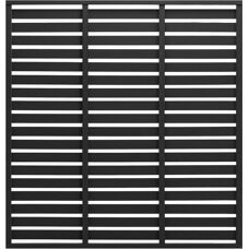 vidaXL Schuttingpaneel Zwart - Duurzaam WPC Tuinafscheiding