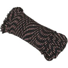 vidaXL Boot Rope Schwarz 4 mm 250 m Polypropylen - Bootsleine