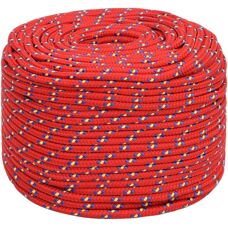 vidaXL Rød 8 mm 25 m Polypropylen Marine Rope - Marine Rope
