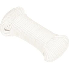 vidaXL Weißes 5 mm 500 m Bootseil - Marine Rope