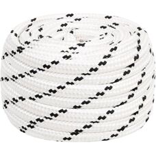 vidaXL Bootseil Weiß 20 mm x 50 m - Bootseil