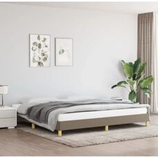 Maisonchic 200x200 cm Bettgestell - Taupe - Bettgestell