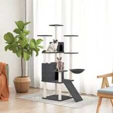 MAISONCHIC 154 cm Katzenbaum mit Sisalstämmen - Kratzbaum