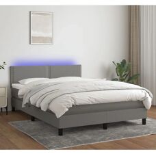 MAISONCHIC Verstellbares Bett mit LED - Schlafzimmermöbel
