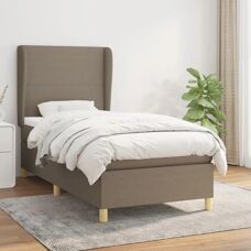 Jinlefu Grau Taupe 90x190 Bett - Unterstützung & Komfort