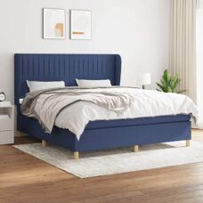 MAISONCHIC Bett mit Matratze - Blau, Modell 295140 - Bett