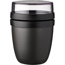 Mepal Nordic Black Lunchpot Mini - 300ml, 120ml - Draagbare Voedselcontainer