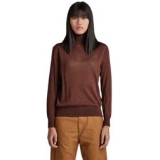 G-Star Raw Core Roll Neck Tröja - Brun Bomull - M
