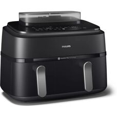 Philips NA551/00 - Noir et Argent - Friteuse à air chaud