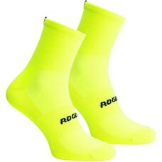 Rogelli Essential 2-pack cykelstrømper - Gul - Strømper