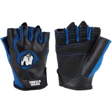 GORILLA WEAR Handschuhe Schwarz-Blau M - Handschuhe