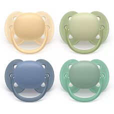 Sucette bébé Philips AVENT SCF091/53 - Silicone orthodontique - Multicolore