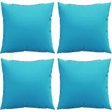 vidaXL Kissen-Set - Lebhaftes Türkis, 4 Stück, 40x40cm - Inneneinrichtung