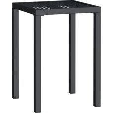 Maisonchic Modell - Gartentisch aus Stahl - Anthrazit