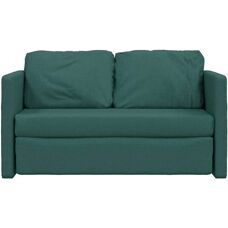 Canapé-lit vert VidaXL - 2 en 1 convertible - Polyester durable - Publicité