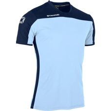 Stanno M Blau Elastisches Sport-T-Shirt - T-Shirt