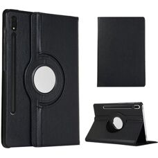 Just in Case - Étui Book Rotatif 360 PU Leather - Noir