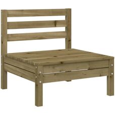 vidaXL tuinmodulaire loungebank van dennenhout - Buiten