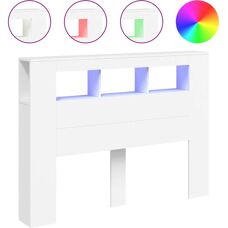 vidaXL 837344 Tête de lit blanche - Tête de lit