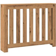 vidaXL Radiatorumantelung Eichenholz 104x20x82 cm Behandeltes Holz