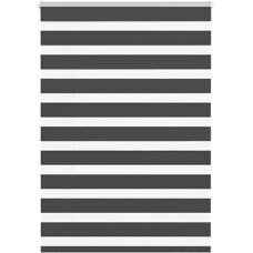 Stores Zebra VIDA XL - Polyester - Noir - 110x150 cm