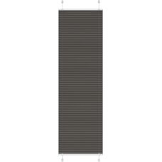 vidaXL Facet Gardin 60 x 200 cm Polyester Antracit - Pleated Blind
