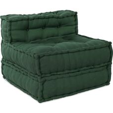 vidaXL Modular Pouf - Grün 70x70x54cm Sofa-Modul