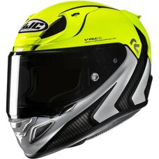 HJC RPHA12 Carbon/Grau/Gelb M Integralhelm - Motorradhelm