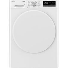 LG RH80V5AV0N - Vit - Torktumlare