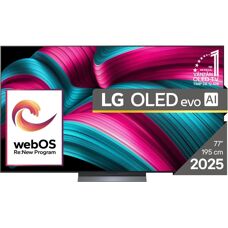 LG OLED evo AI OLED77C51LA - 77" 4K Ultra HD Smart TV Wi-Fi Musta