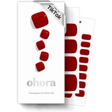 ohora Merk Gel Nagelstickers Tint - Pedicure - 30 stuks