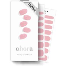 ohora Autocollants d'ongles en gel rose - Type d'ongle - Publicité